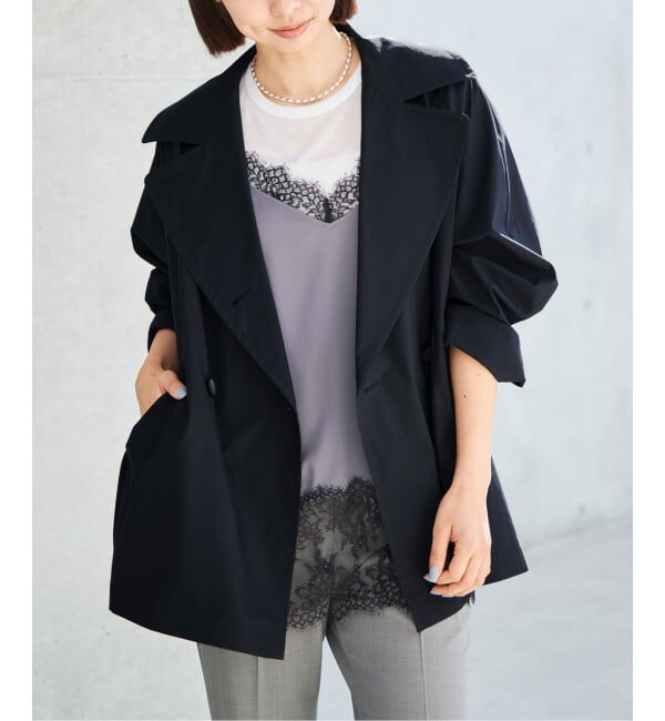 IENA「撥水ライトタフタオーバーコート」|その他|