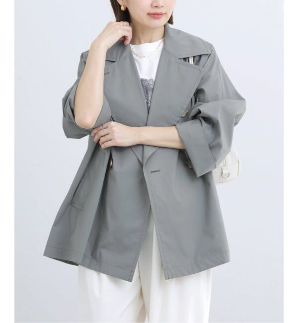 IENA「撥水ライトタフタオーバーコート」|その他|