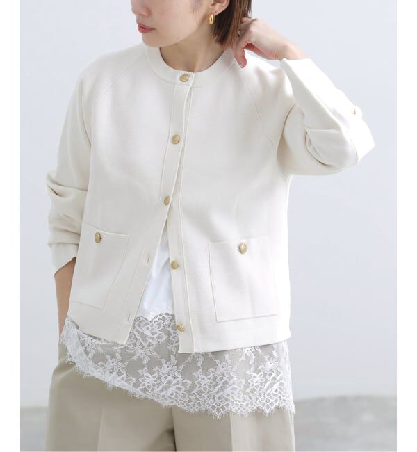 IENA「《追加》ミラノリブカーディガン」|カーディガン|ナチュラル A