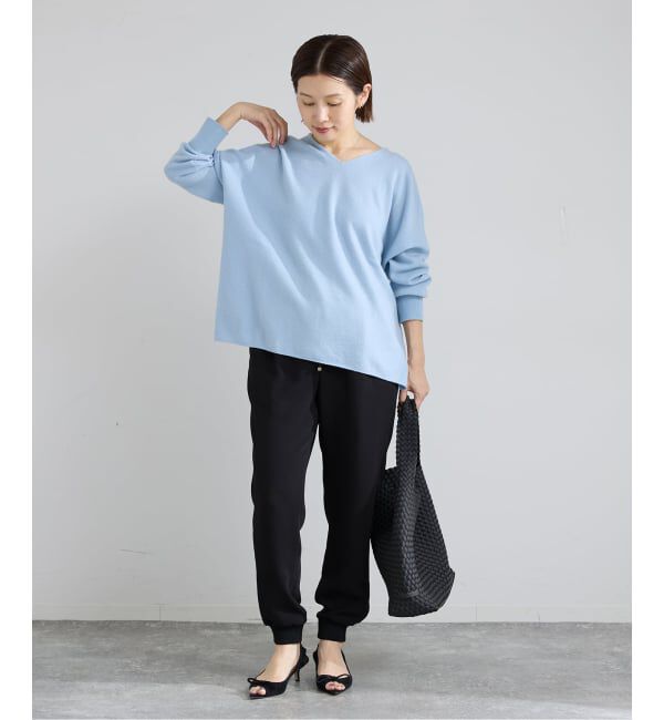 IENA「《追加予約/洗濯機洗い可》イージージョガーパンツ」|その他|