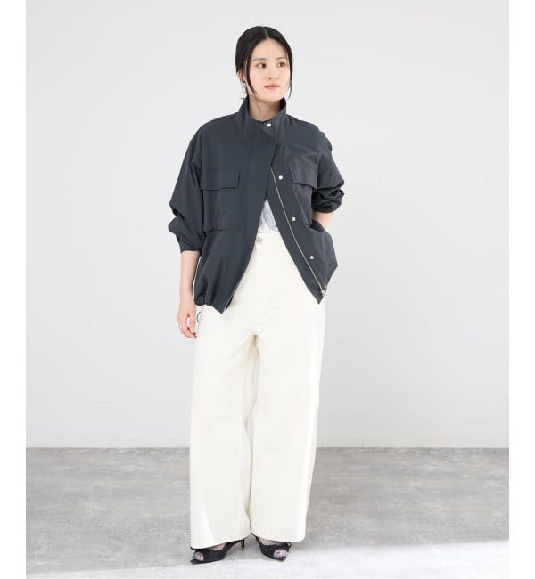 IENA「ウォッシャブルライトスタンドブルゾン」|その他|