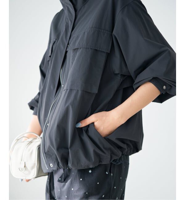 IENA「ウォッシャブルライトスタンドブルゾン」|その他|