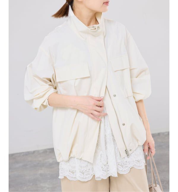 IENA「ウォッシャブルライトスタンドブルゾン」|その他|