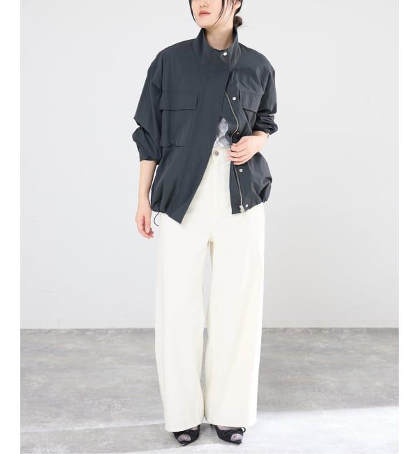 IENA「ウォッシャブルライトスタンドブルゾン」|その他|