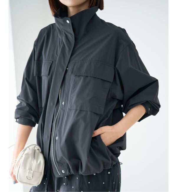 IENA「ウォッシャブルライトスタンドブルゾン」|その他|