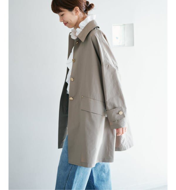 IENA「《一部カラー別注》MACKINTOSH/マッキントッシュ HUMBIE MB L261HI1158BGALK」|ステンカラーコート|