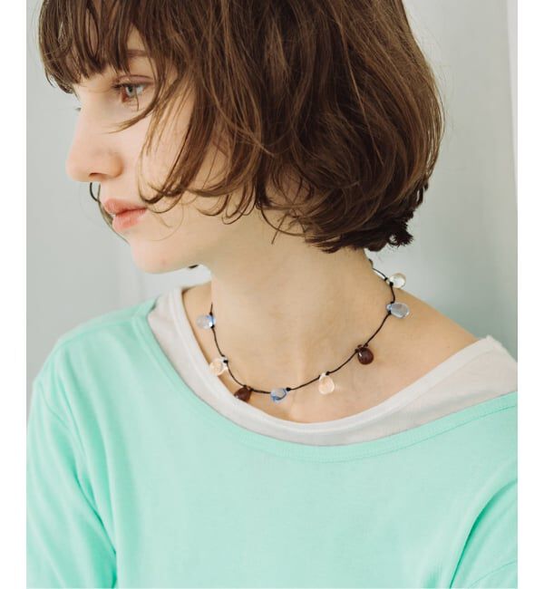 SLOBE IENA「sisi joia/シシジョイア SLOBE別注 NOUE ネックレス」|ネックレス|その他カラー K