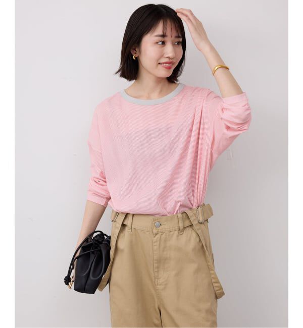 SLOBE IENA「《追加2》miller/ミラー SLOBE別注 シアードルマンロンTEE」|Tシャツ・カットソー|