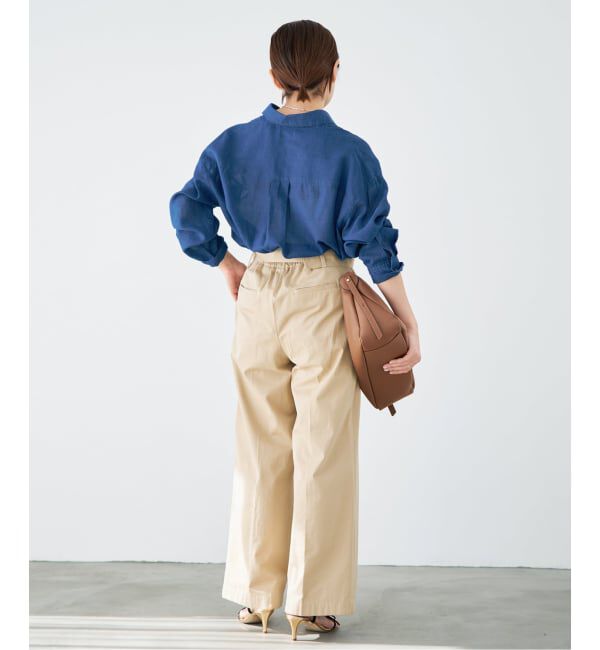 IENA「シアーデニムシャツ」|シャツ・ブラウス|