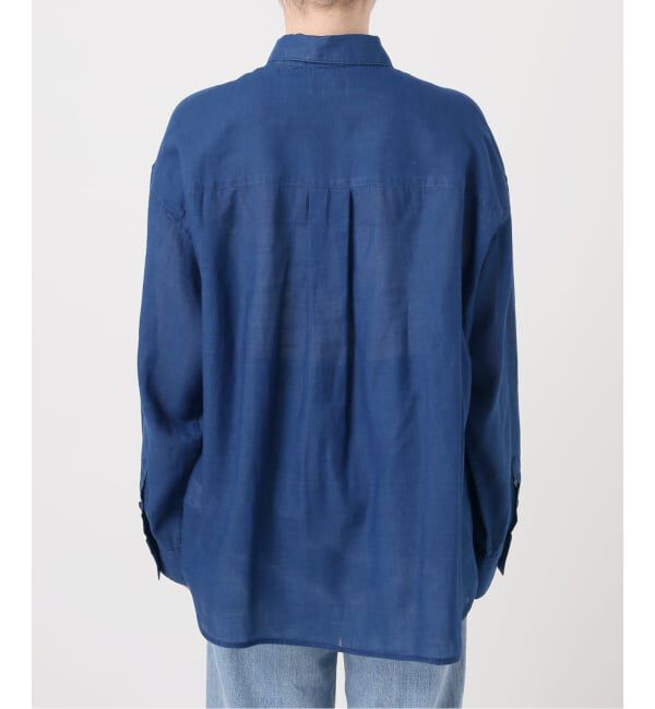 IENA「シアーデニムシャツ」|シャツ・ブラウス|