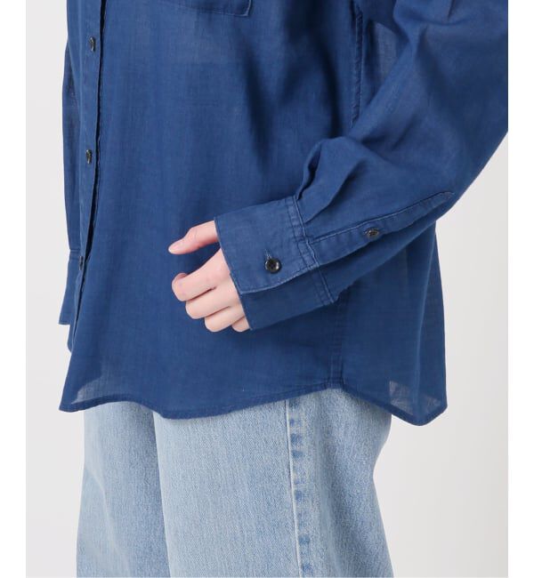 IENA「シアーデニムシャツ」|シャツ・ブラウス|