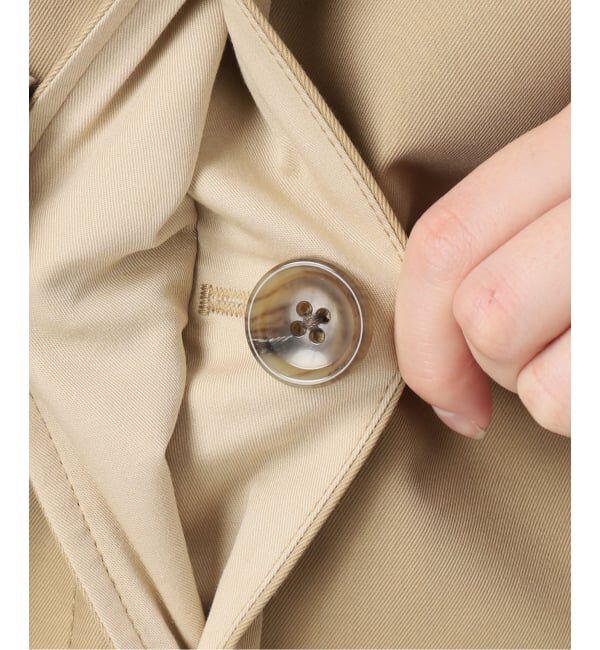 SLOBE IENA「《WEB限定/追加》ドルマンスリーブコート」|ステンカラーコート|