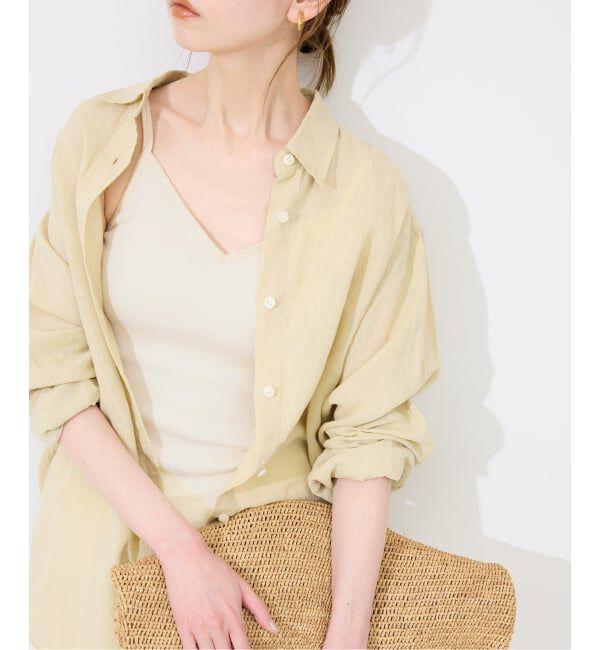 SLOBE IENA「PALM/パーム SLOBE別注 Vネック2SETキャミソール」|インナー|