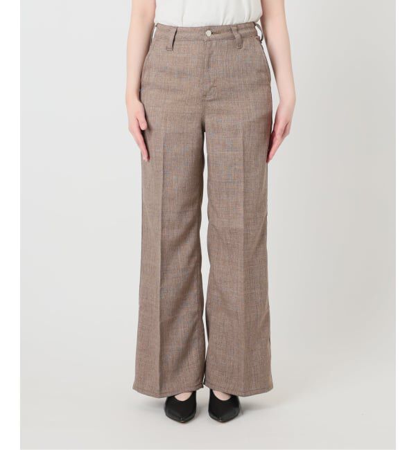 SLOBE IENA「Wrangler/ラングラー SLOBE別注 ワイドランチャー」|スラックス|