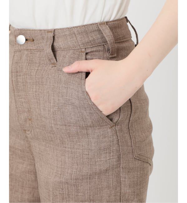 SLOBE IENA「Wrangler/ラングラー SLOBE別注 ワイドランチャー」|スラックス|