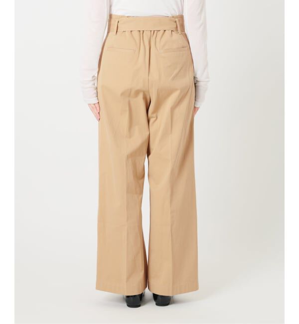 IENA「ベルテッドチノパンツ」|チノ|