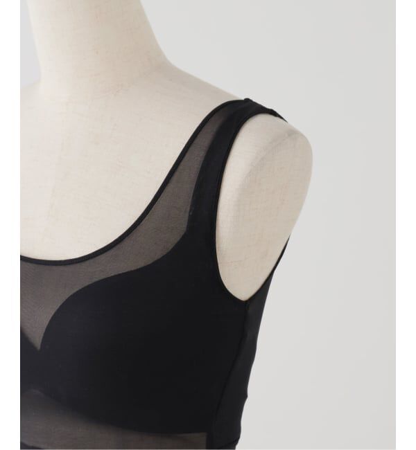 IENA「NICENICE MOMENT/ナイスナイスモーメント MESH BRA TANK NNM3-25S-012」|インナー|