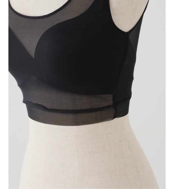 IENA「NICENICE MOMENT/ナイスナイスモーメント MESH BRA TANK NNM3-25S-012」|インナー|
