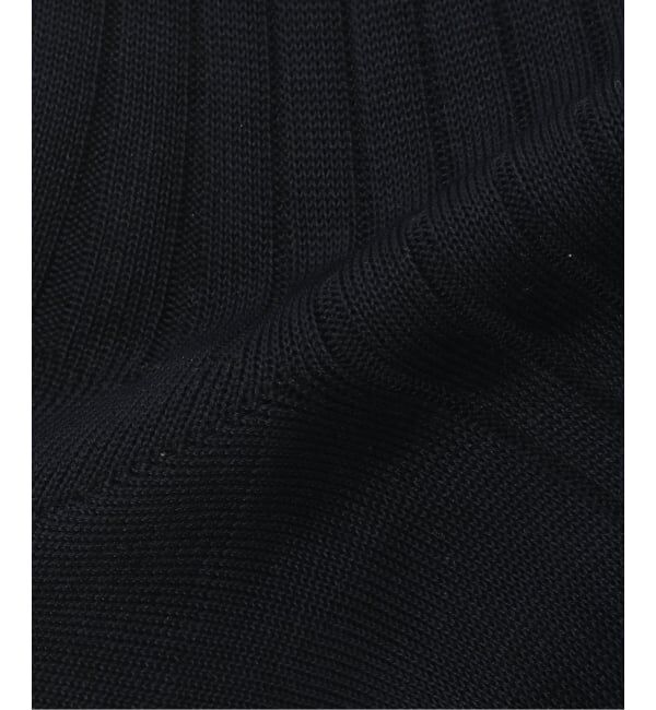VERMEIL par iena「BRESCIANI ブレッシアーニ  別注リブソックス WD009UN0001」|ソックス|