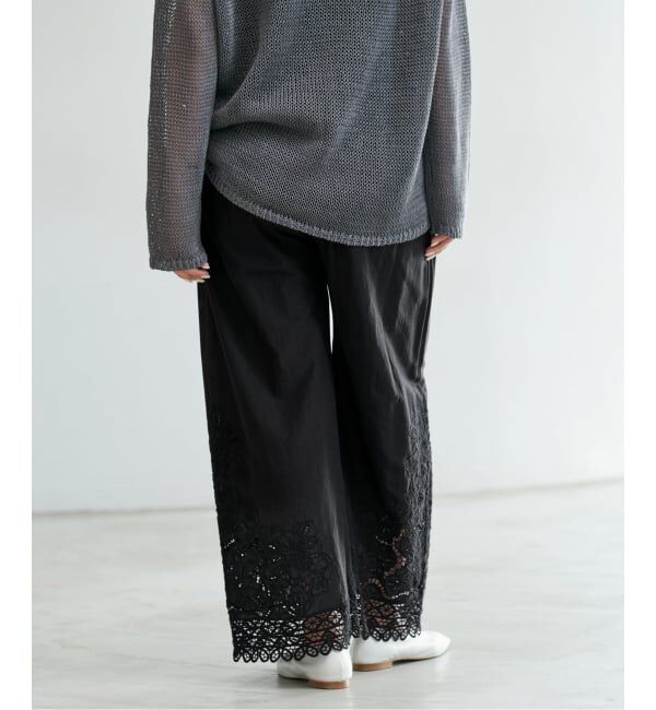 IENA「カットワークレースパンツ」|その他|