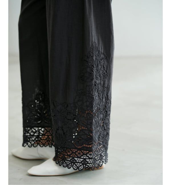 IENA「カットワークレースパンツ」|その他|