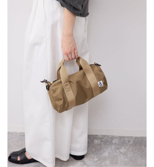 SLOBE IENA「《追加予約》DRIFTER/ドリフター SLOBE別注 ショルダー付きボストン」|ボストンバッグ|