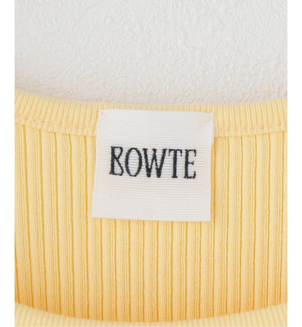 IENA「BOWTE/バウト HIGH TWIST COTTON TK TOP タンクトップ 261-02-0004」|タンクトップ|