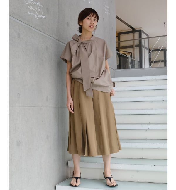 IENA「Maison IENA 別注 Nell/ネル プリーツスカート 261-10297」|スカート|