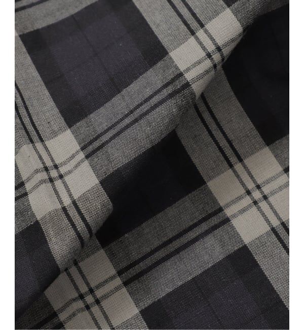 IENA「Maison IENA 別注 Nell/ネル チェックペグトップパンツ 261-202-61」|スラックス|