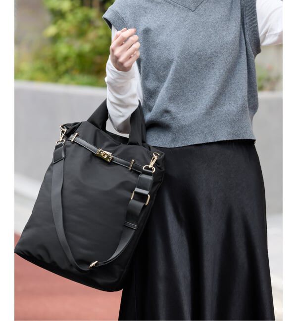 SLOBE IENA「《追加2予約》SLOBE パッファートートバッグ」|トートバッグ|