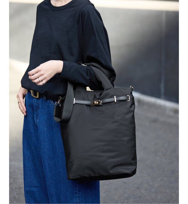 SLOBE IENA「《追加2予約》SLOBE パッファートートバッグ」|トートバッグ|