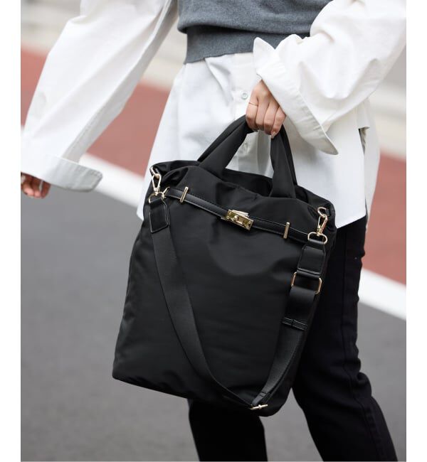 SLOBE IENA「《追加2予約》SLOBE パッファートートバッグ」|トートバッグ|