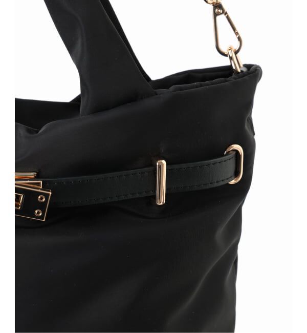 SLOBE IENA「《追加2予約》SLOBE パッファートートバッグ」|トートバッグ|