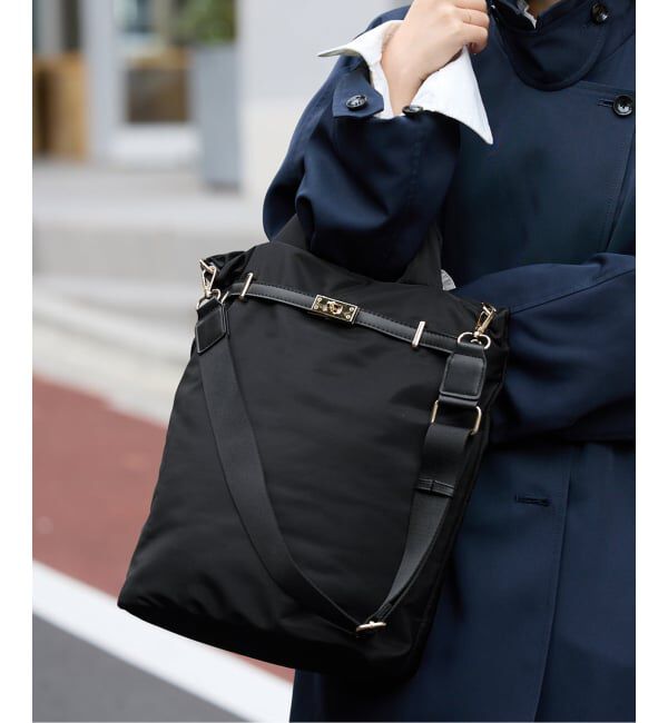 SLOBE IENA「《追加2予約》SLOBE パッファートートバッグ」|トートバッグ|