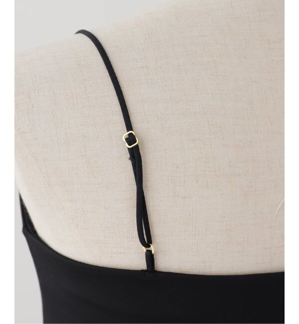 IENA「《接触冷感/UVカット》スムースクールベアキャミソール」|インナー|