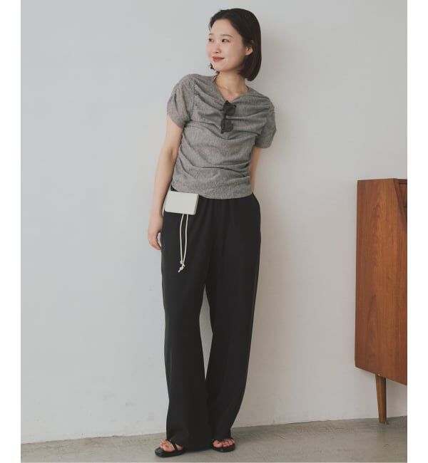 SLOBE IENA「SLOBE カードケース付きロープベルト」|ベルト|