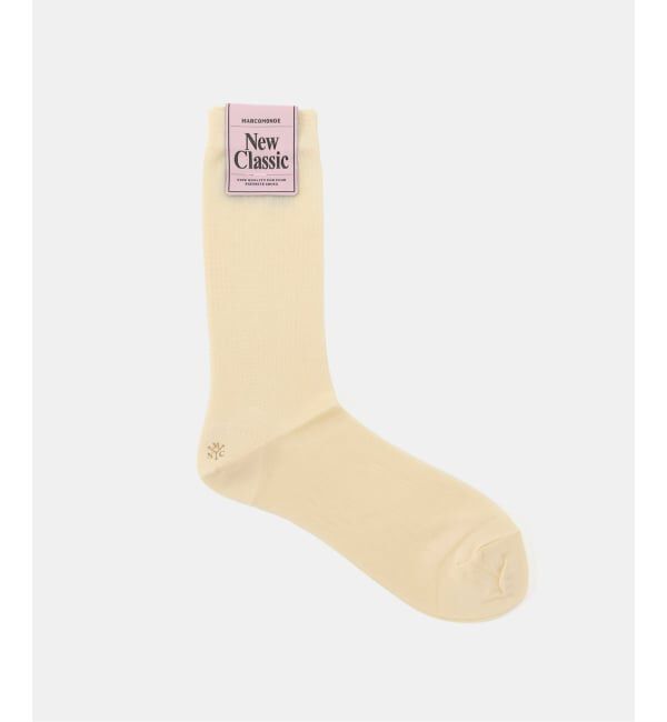 IENA「MARCOMONDE/マルコモンド sheer ribbed short socks 靴下 200K3/1CU-24C」|ソックス|ナチュラル