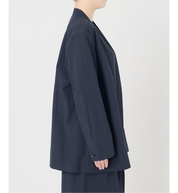 VERMEIL par iena「Dry Touch Collarless ジャケット」|ノーカラージャケット|
