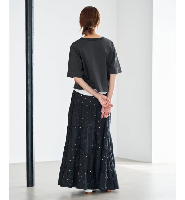 IENA「《予約》クロップドTシャツ」|Tシャツ・カットソー|