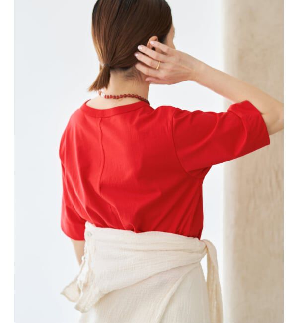 IENA「《予約》クロップドTシャツ」|Tシャツ・カットソー|