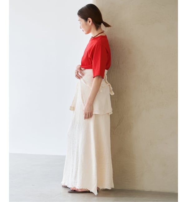 IENA「《予約》クロップドTシャツ」|Tシャツ・カットソー|