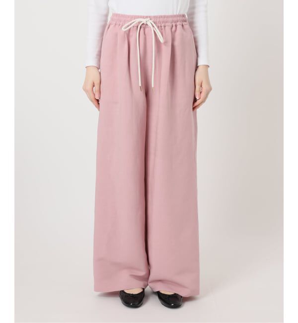 IENA「《新色あり/追加予約》ウォッシャブル リネンレーヨンイージーパンツ」|その他|