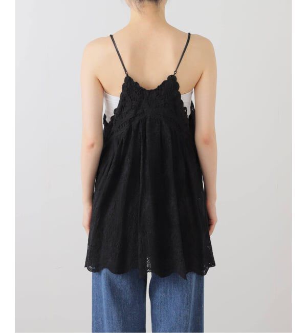IENA「《追加2予約》アンティークチュールバテンキャミ」|キャミソール|