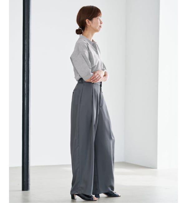 IENA「《予約》LEVITA襟付きプルオーバー」|ニット・セーター|