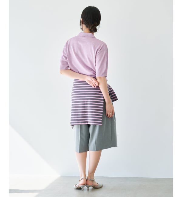 IENA「《予約》LEVITA襟付きプルオーバー」|ニット・セーター|