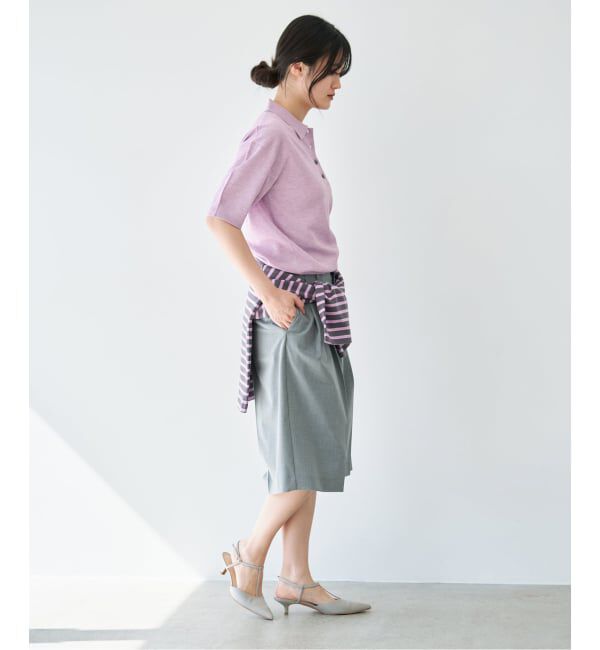 IENA「《予約》LEVITA襟付きプルオーバー」|ニット・セーター|