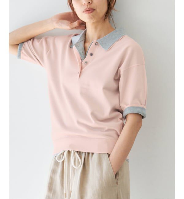 IENA「《予約》LEVITA襟付きプルオーバー」|ニット・セーター|