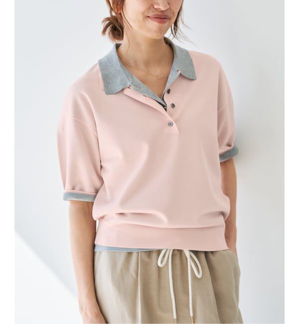 IENA「《予約》LEVITA襟付きプルオーバー」|ニット・セーター|