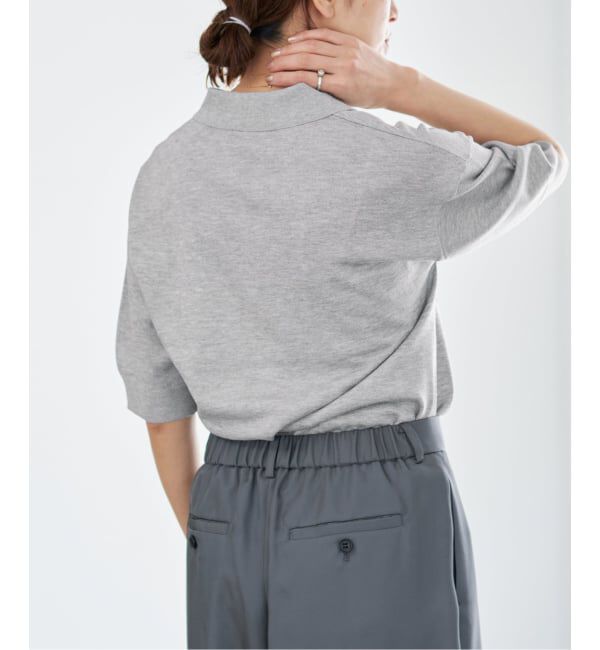 IENA「《予約》LEVITA襟付きプルオーバー」|ニット・セーター|