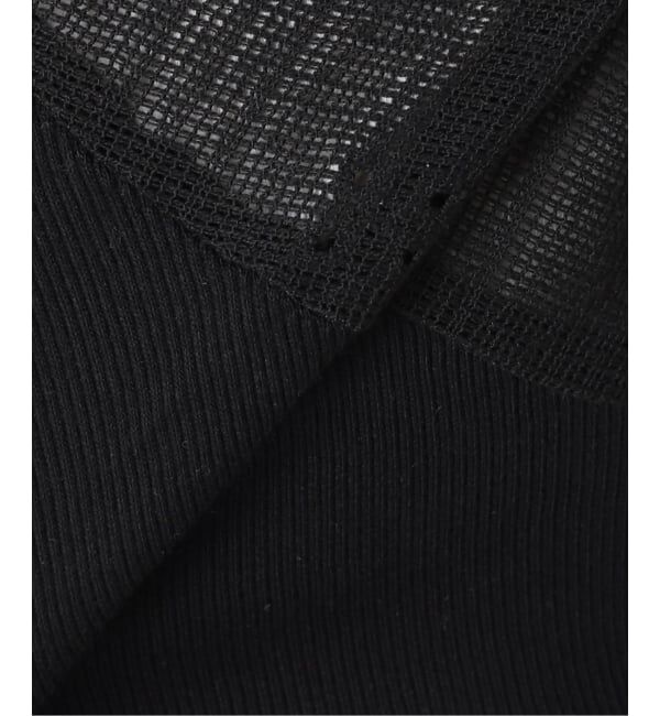 IENA LA BOUCLE「《予約》IENA LA BOUCLE テレコレースコンビタンクトップ」|タンクトップ|